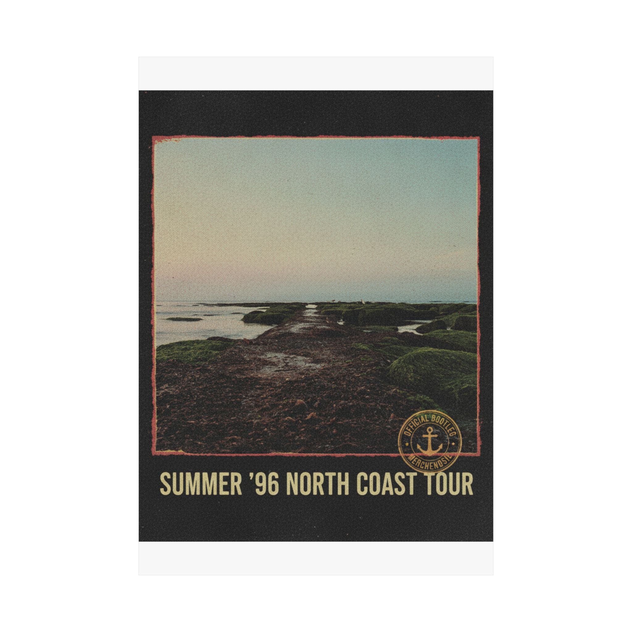 Vintage Bootleg — Beach — Matte Poster