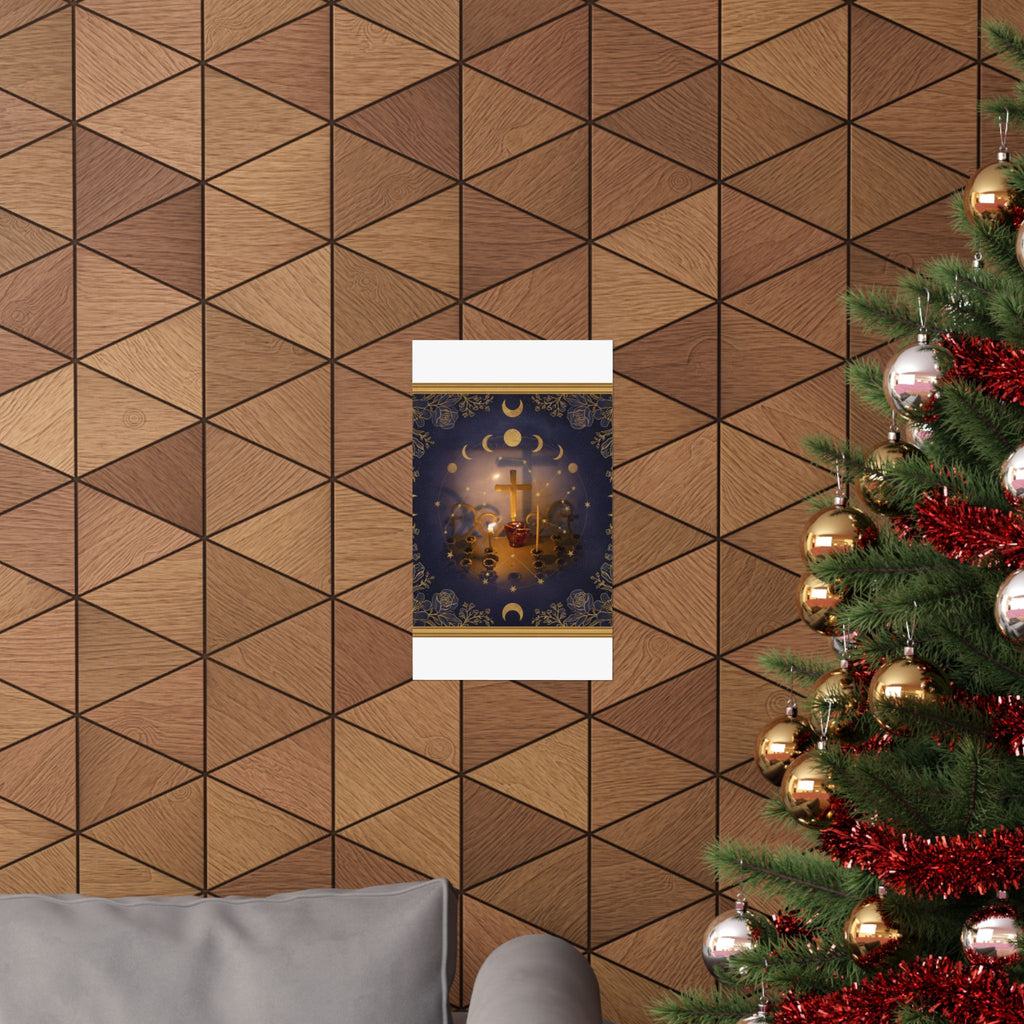 Celestial — Candle — Matte Poster