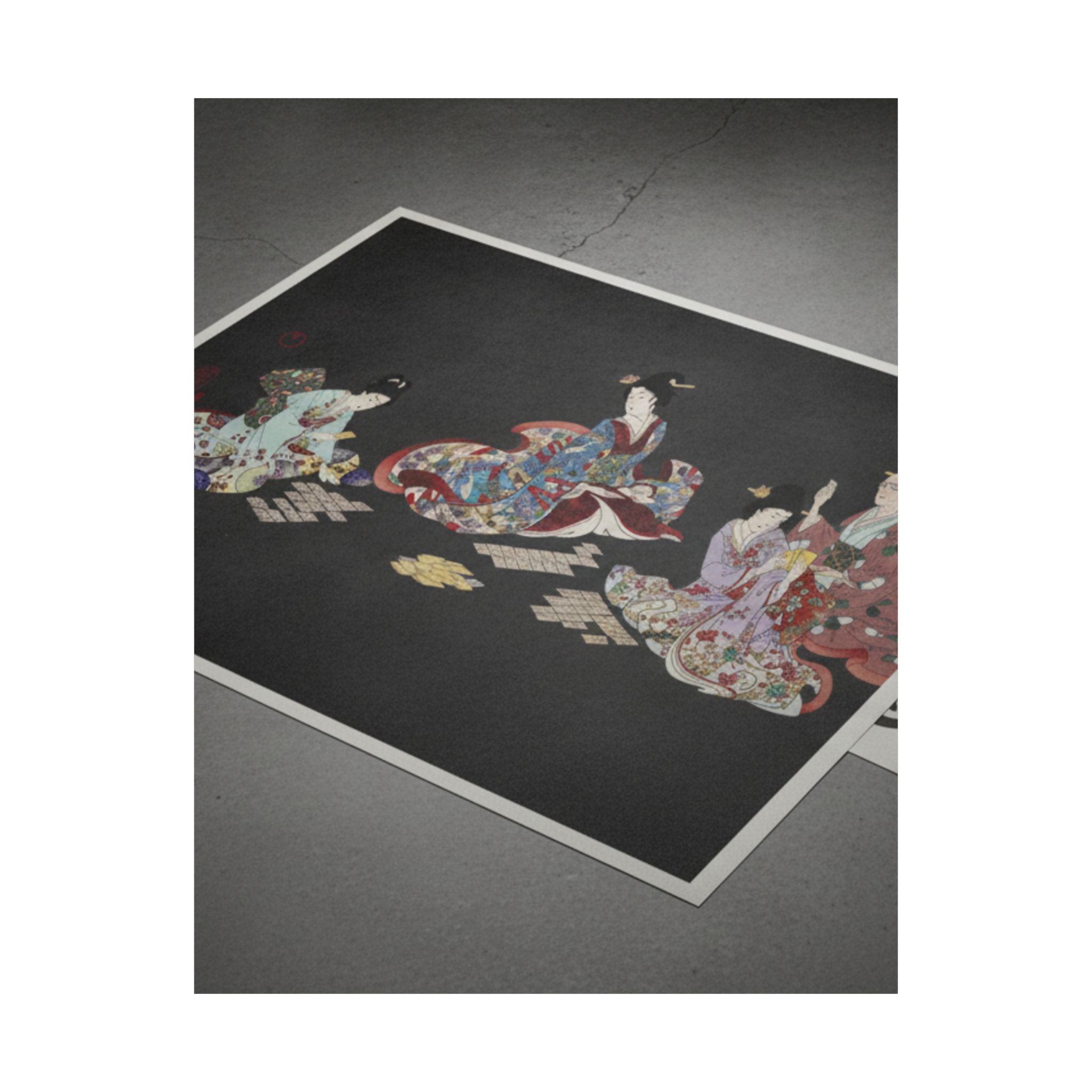 Product Marketing — Chiyoda Castle (Album Of Women) — Matte Poster