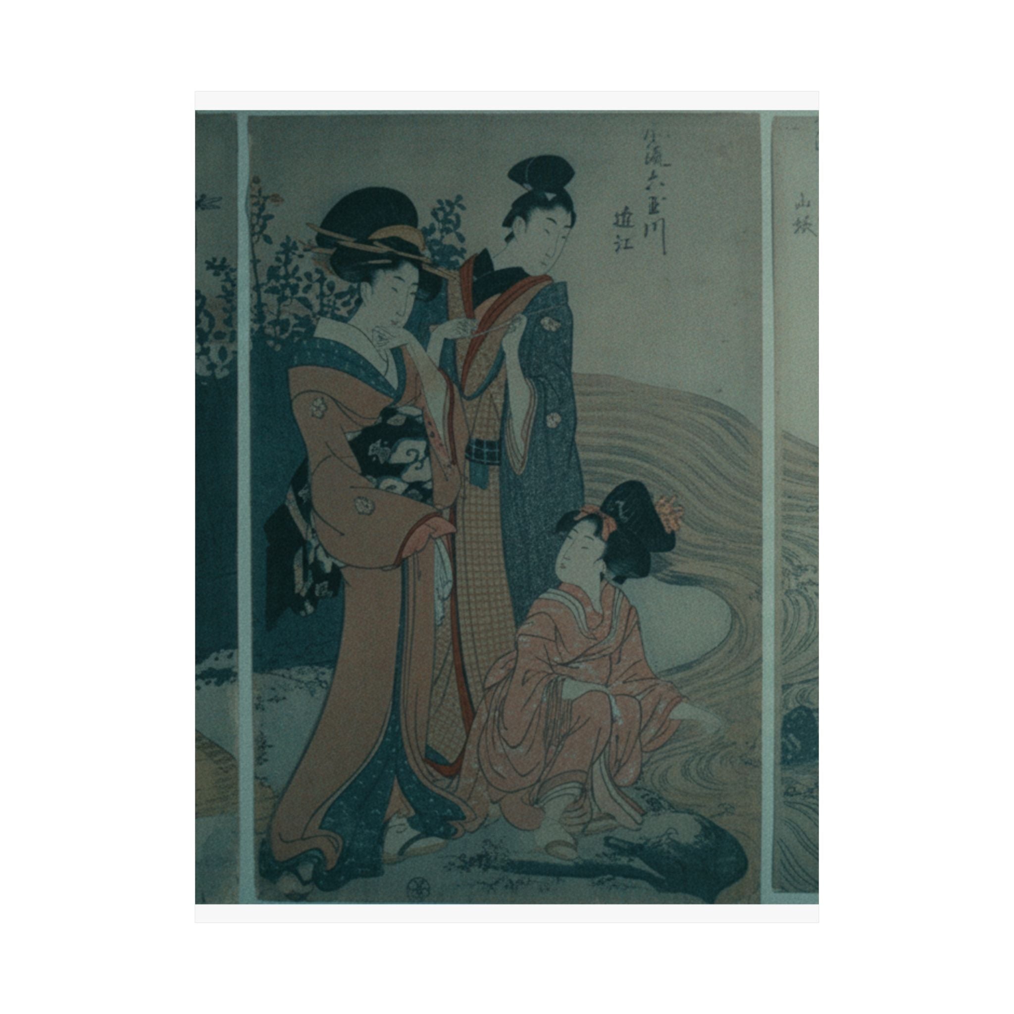 Cinematic — Women And Children On The Banks Of A Stream — Matte Poster