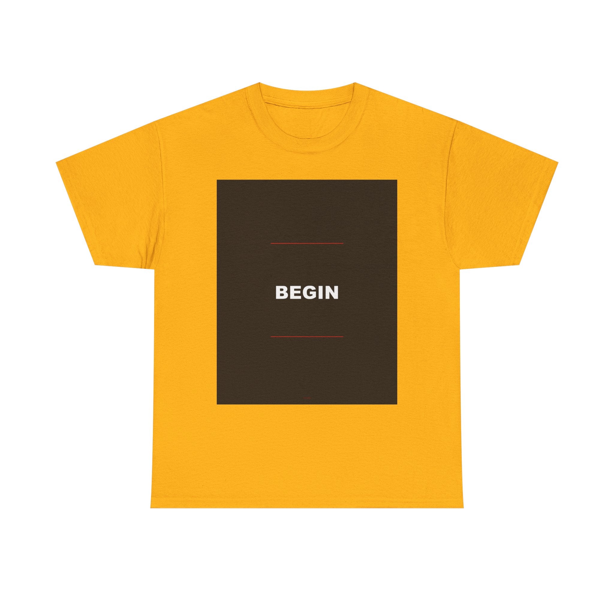 BEGIN graphic tee by Zukkay