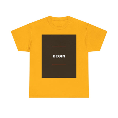 BEGIN graphic tee by Zukkay