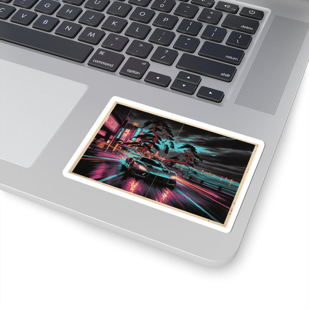 Fast Furious — Shinagawa Hakkei Zaka — Kiss-Cut Sticker