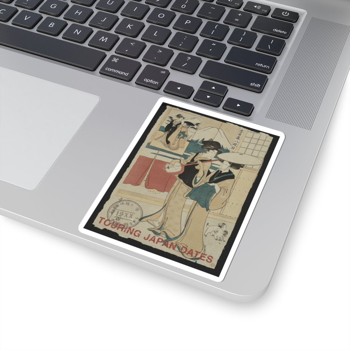 Vintage Bootleg — Two Tori-Oi, Or Itinerant Women Musicians Of The Eta Class — Kiss-Cut Sticker