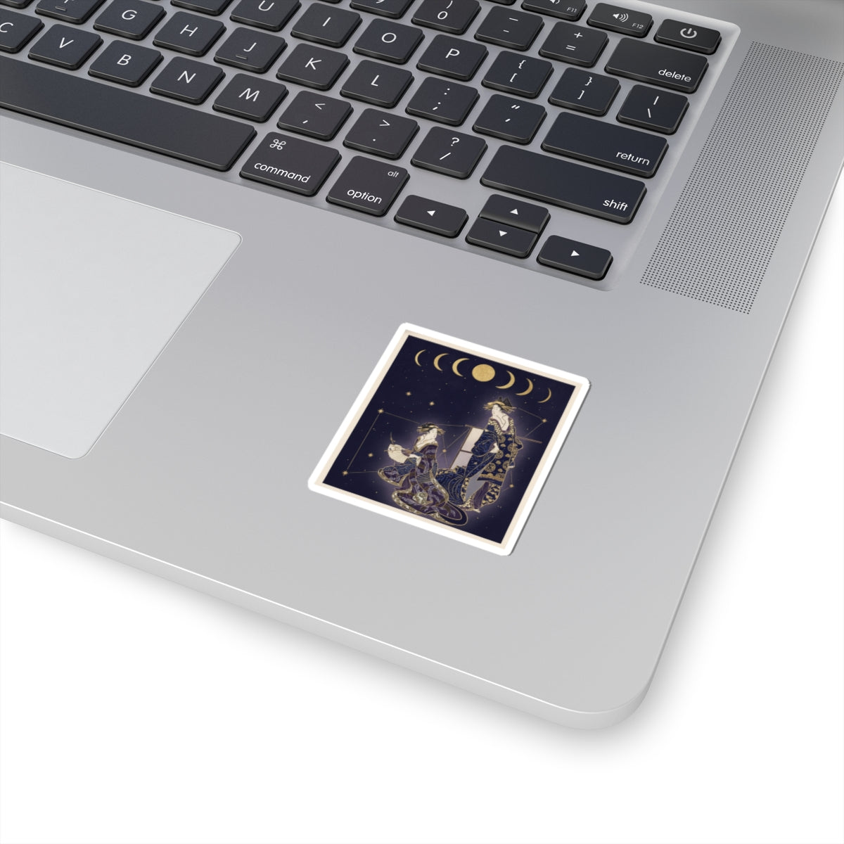 Celestial — Two Courtesans — Kiss-Cut Sticker