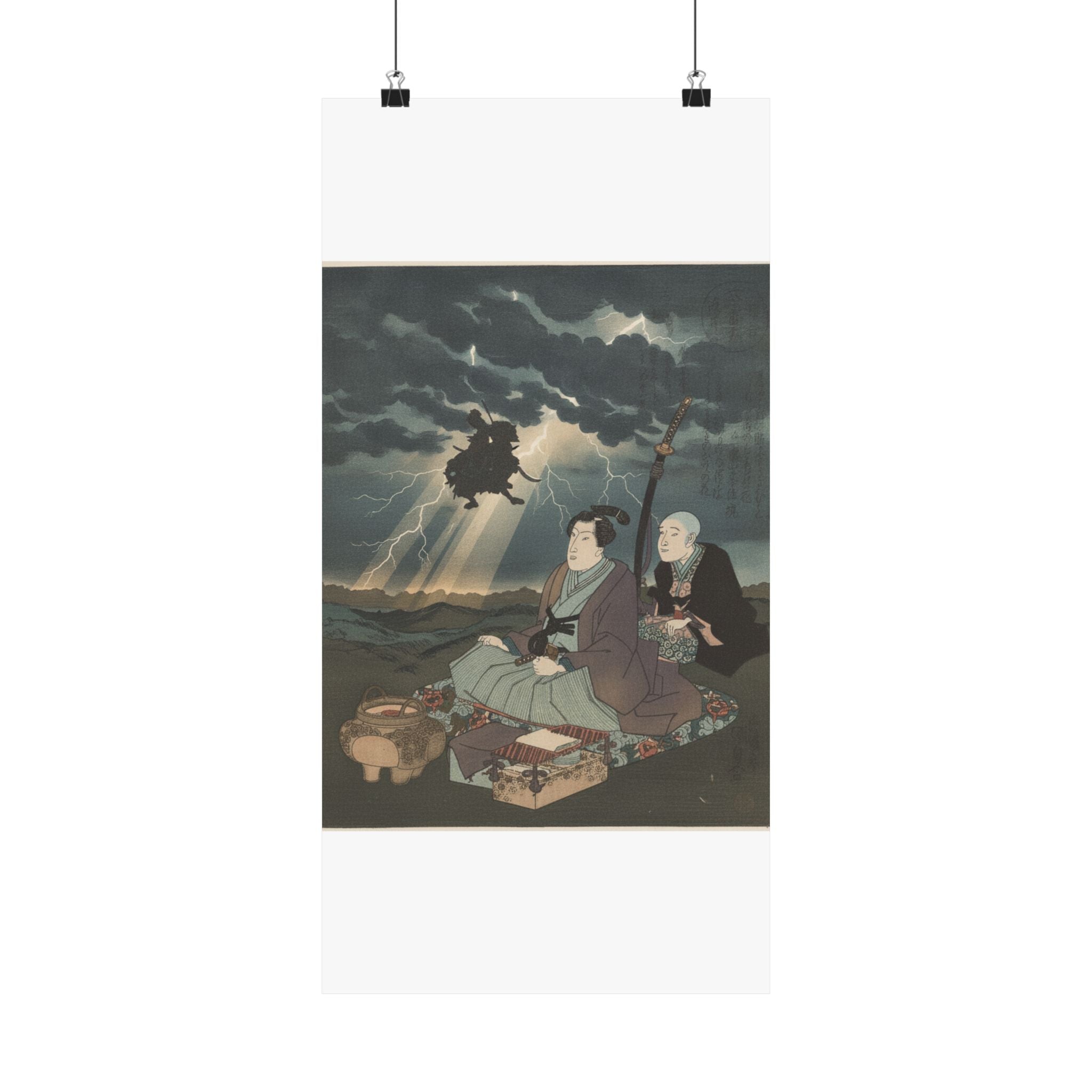 Dramatic Storm art print — product view 14