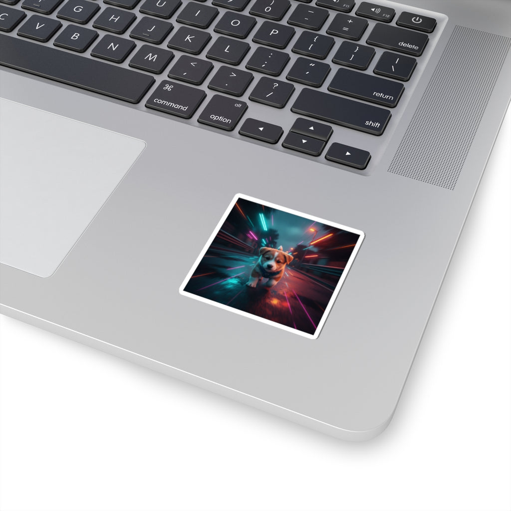 Fast Furious — Dog — Kiss-Cut Sticker