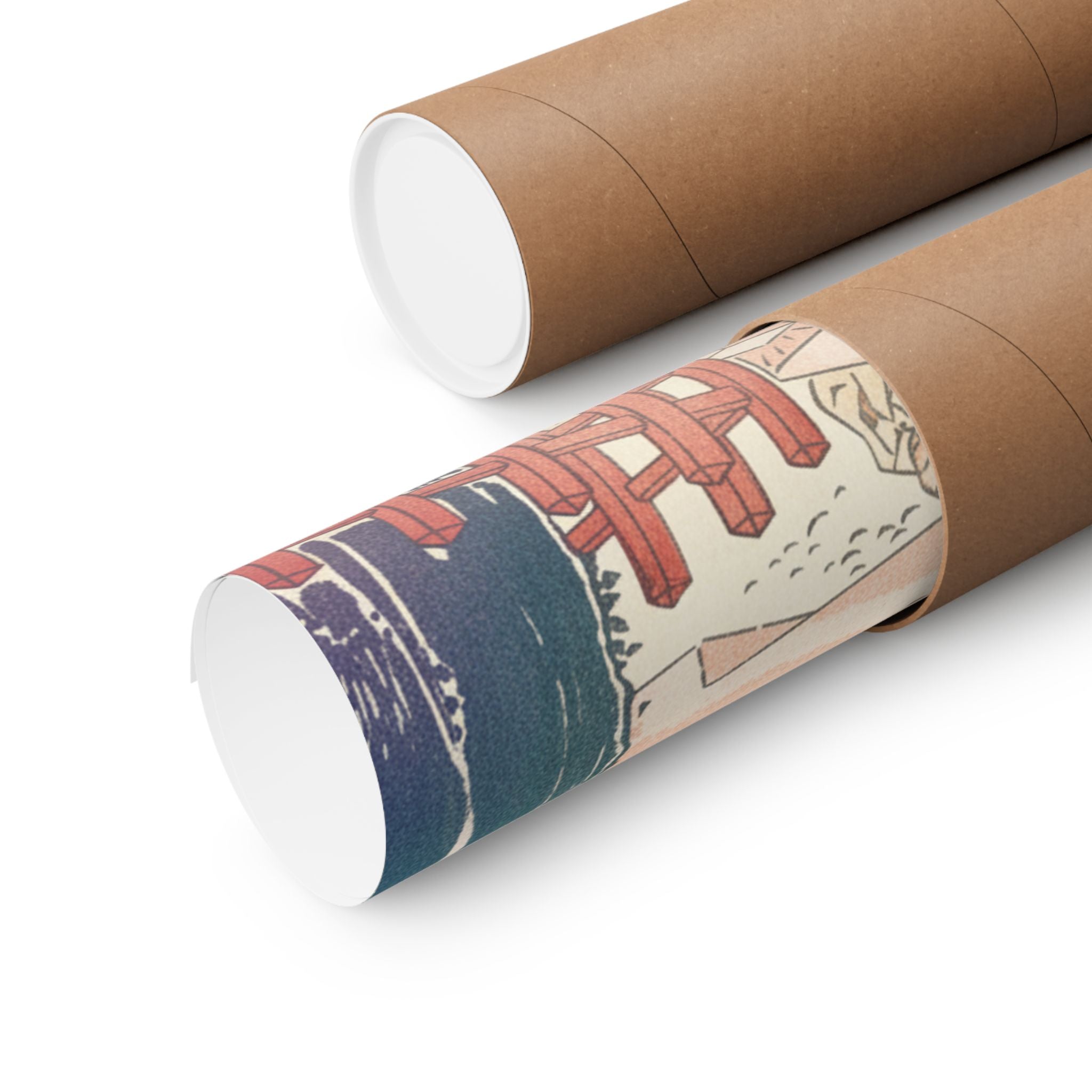Affirmation — History Of Kamakura: Building Tsurugaoka Hachiman Shrine — Matte Poster