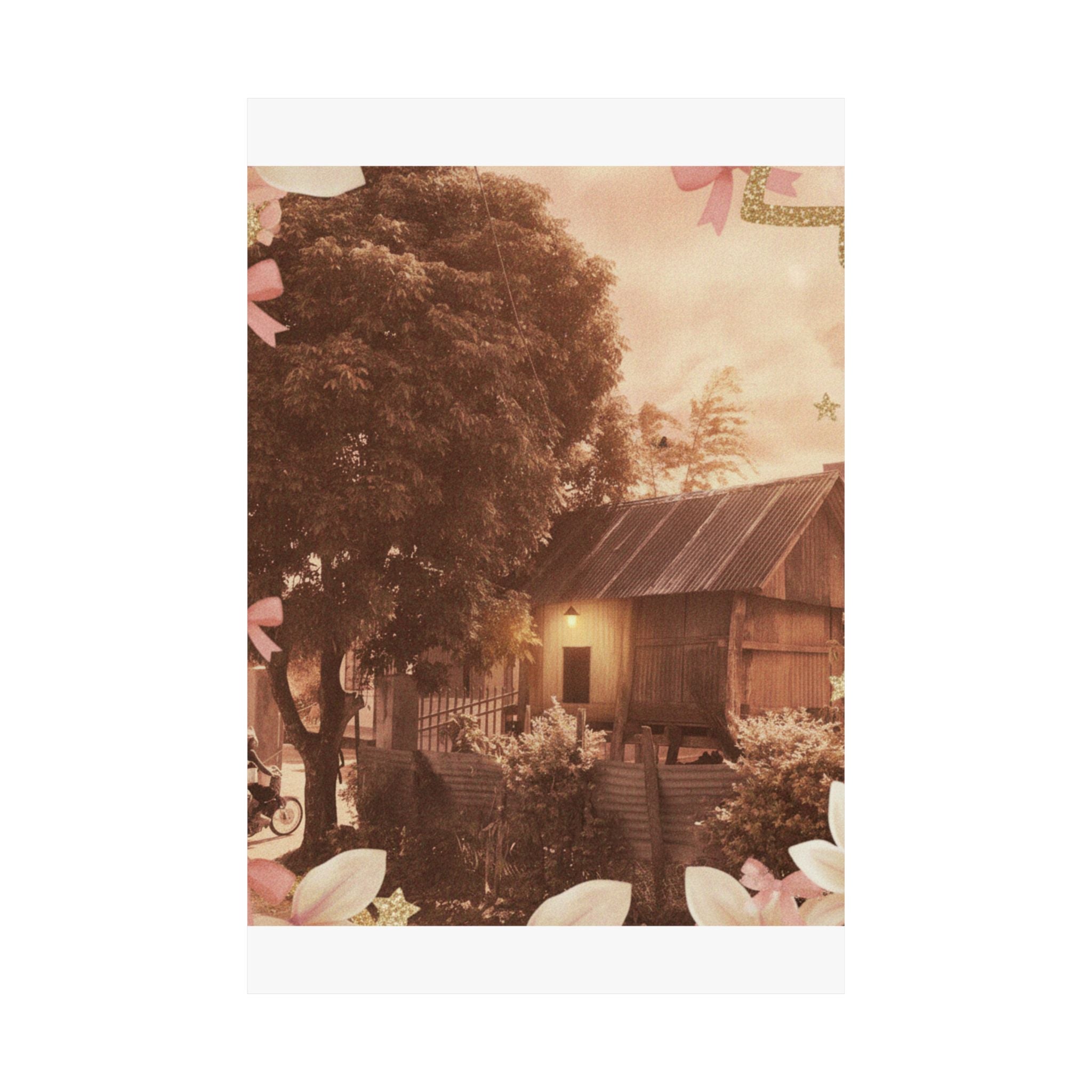 Southern Sunset — House — Matte Poster