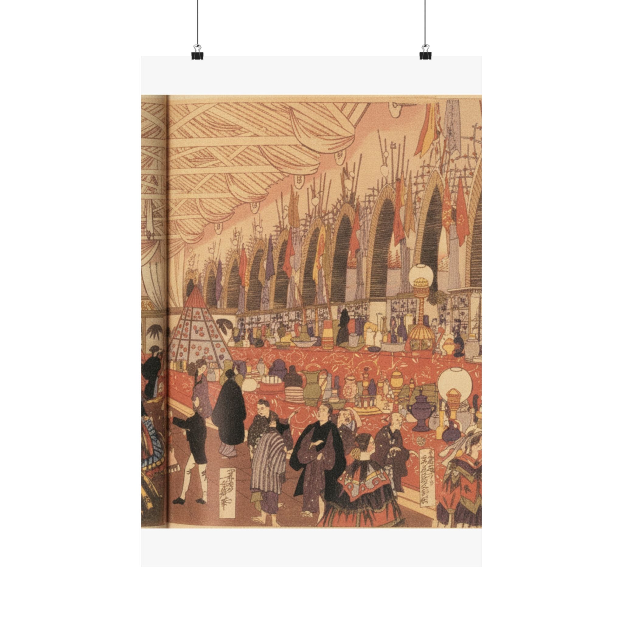 Southern Sunset — Picture Of A Prosperous English Trading Firm In Yokohama — Matte Poster