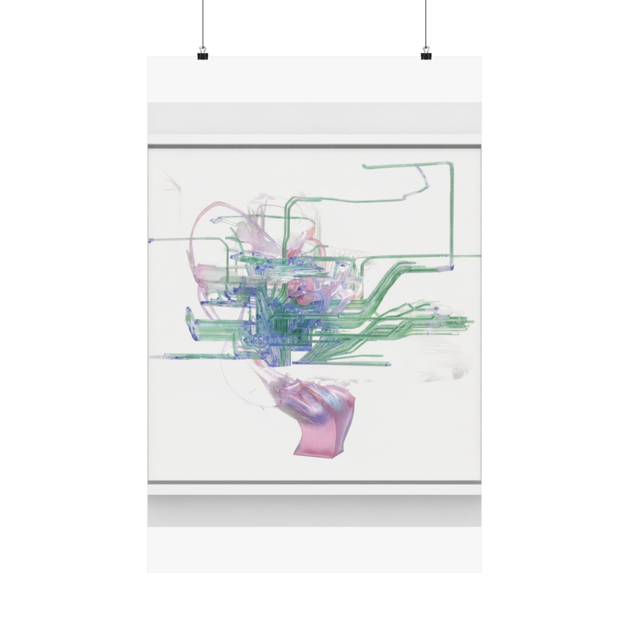 Watercolor — Abstract — Matte Poster