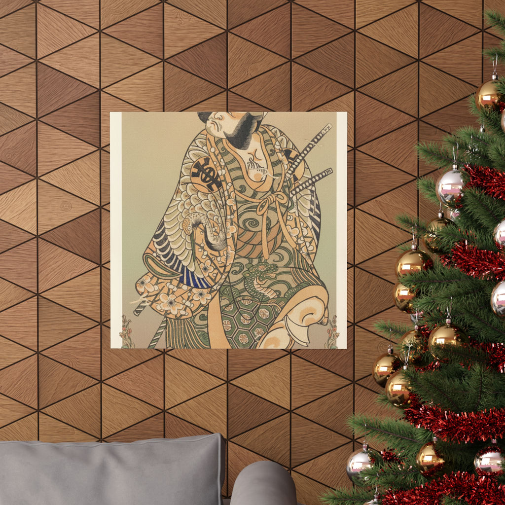 Affirmation — The Actor Nakamura Nakazo As A Warrior — Matte Poster