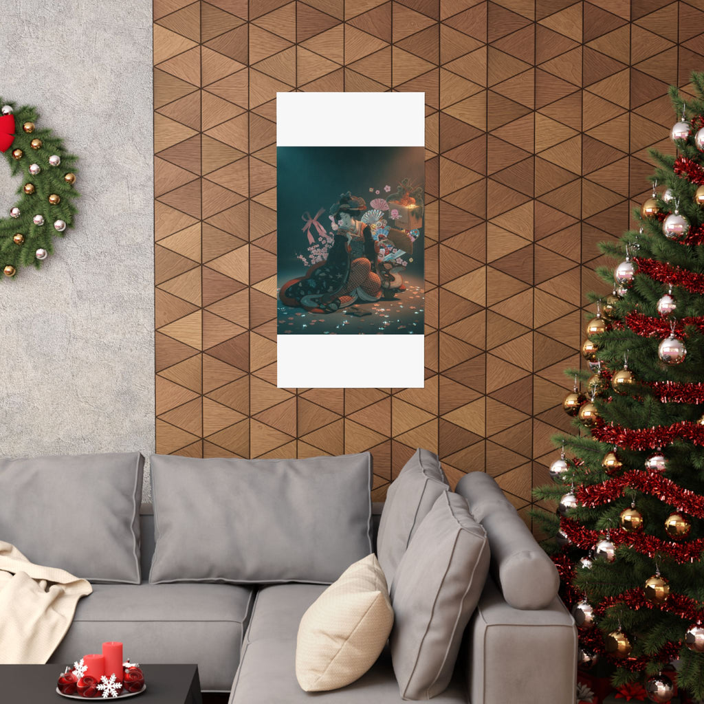 Cinematic — Courtesan And New Year Decoration — Matte Poster