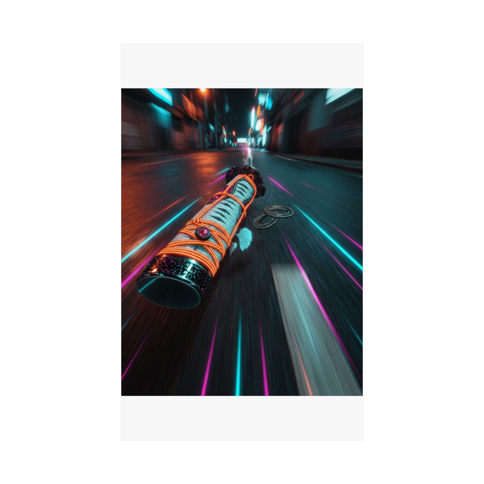Fast Furious — “Hilt Of A Sword,” From The Series Of Seven Prints For The Shōfudai Poetry Circl — Matte Poster