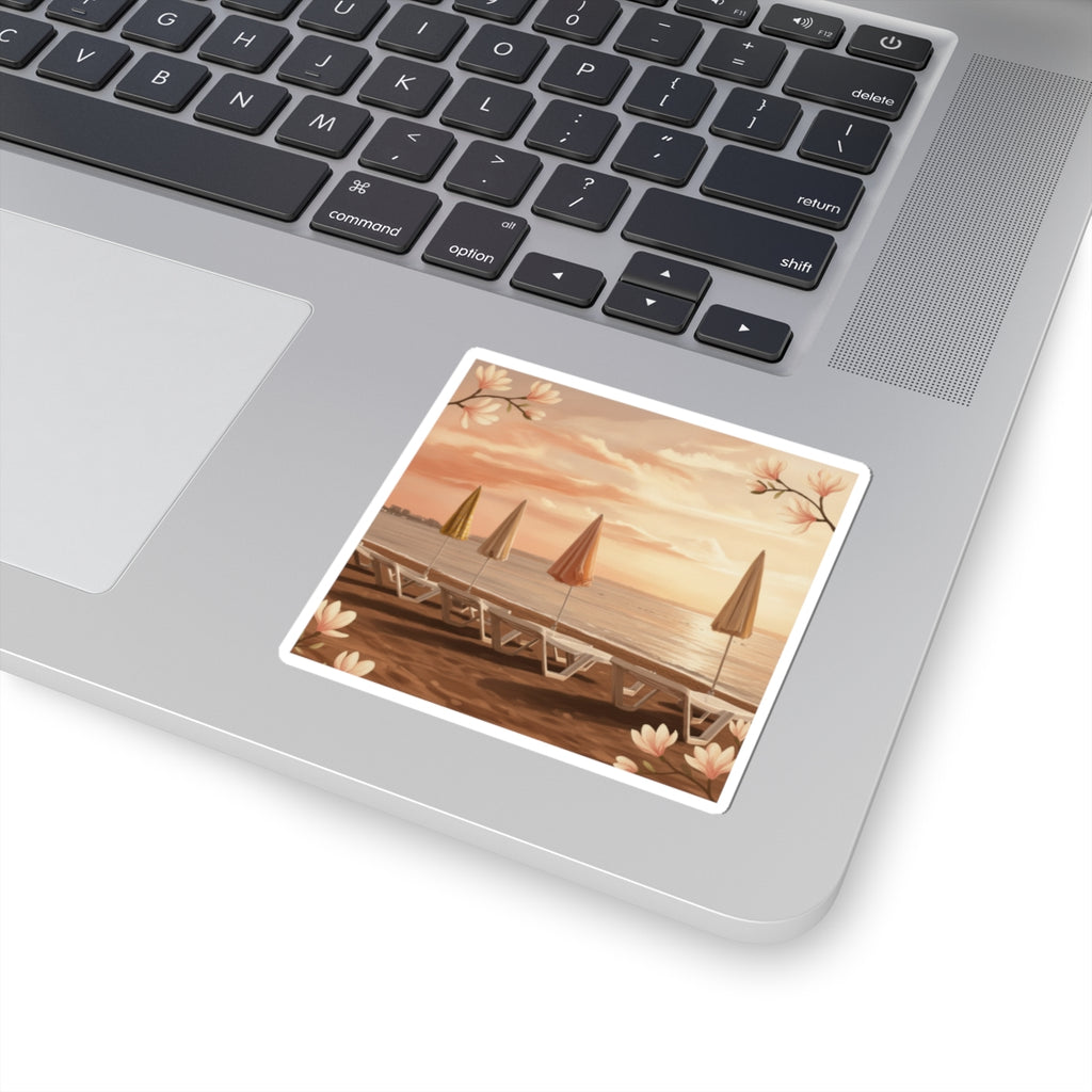 Southern Sunset kiss-cut sticker — product view 15