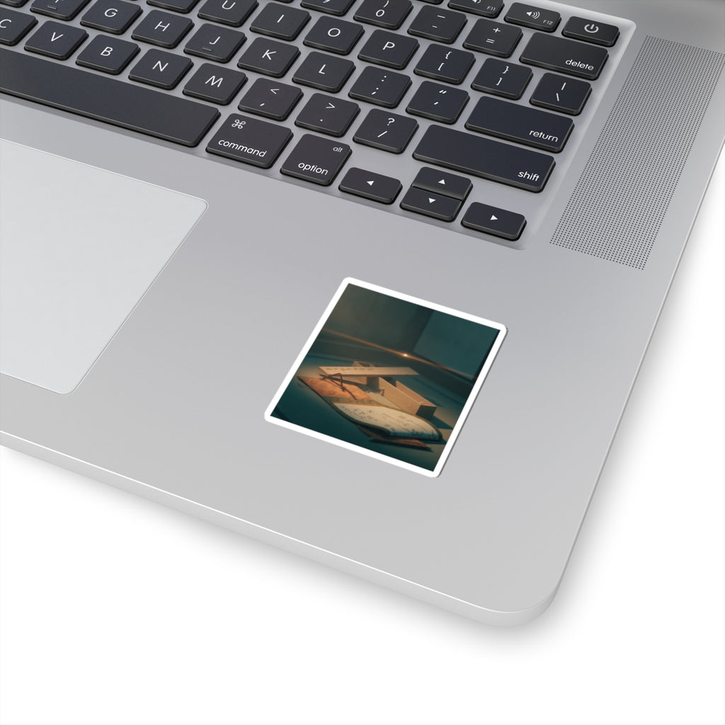 Cinematic — Kakemono And Its Box — Kiss-Cut Sticker