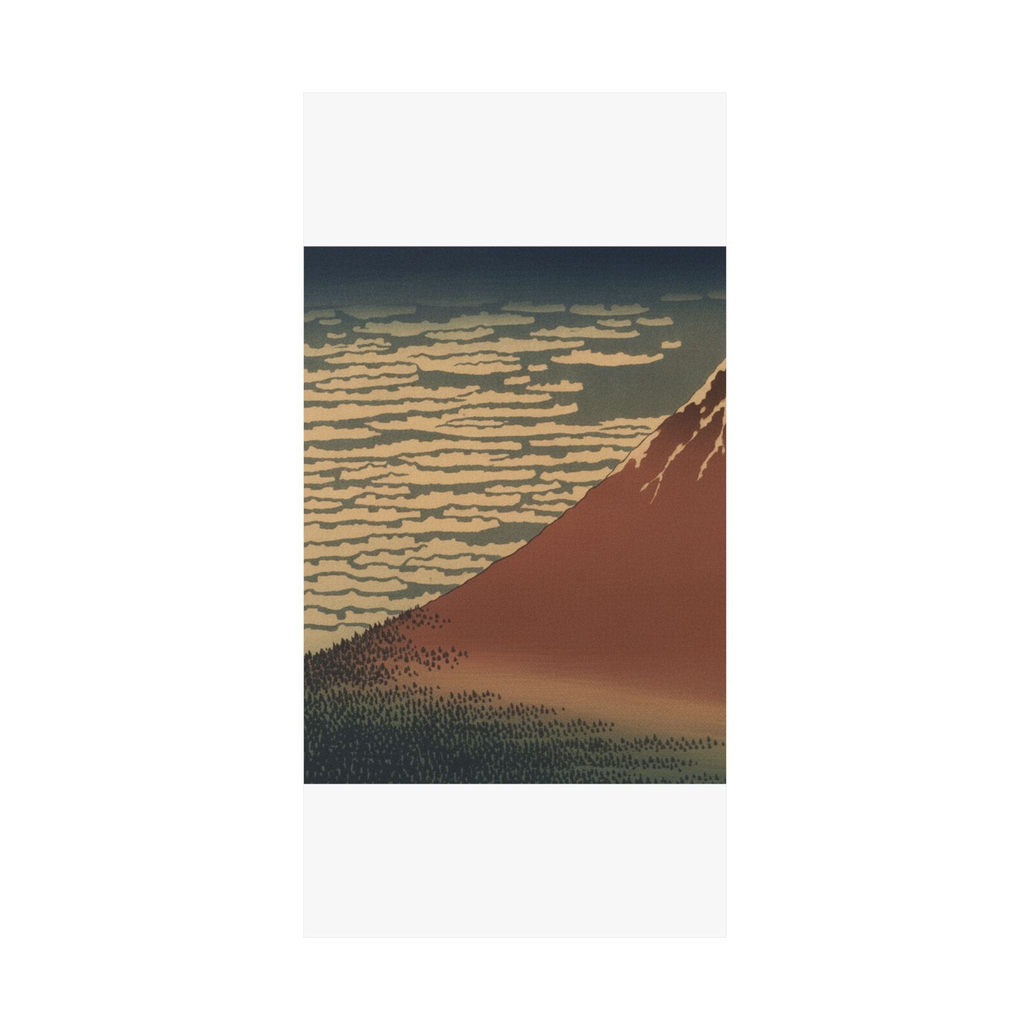 Scenic Nature — South Wind, Clear Sky (Gaifū Kaisei), Also Known As Red Fuji, From The Series Th — Matte Poster