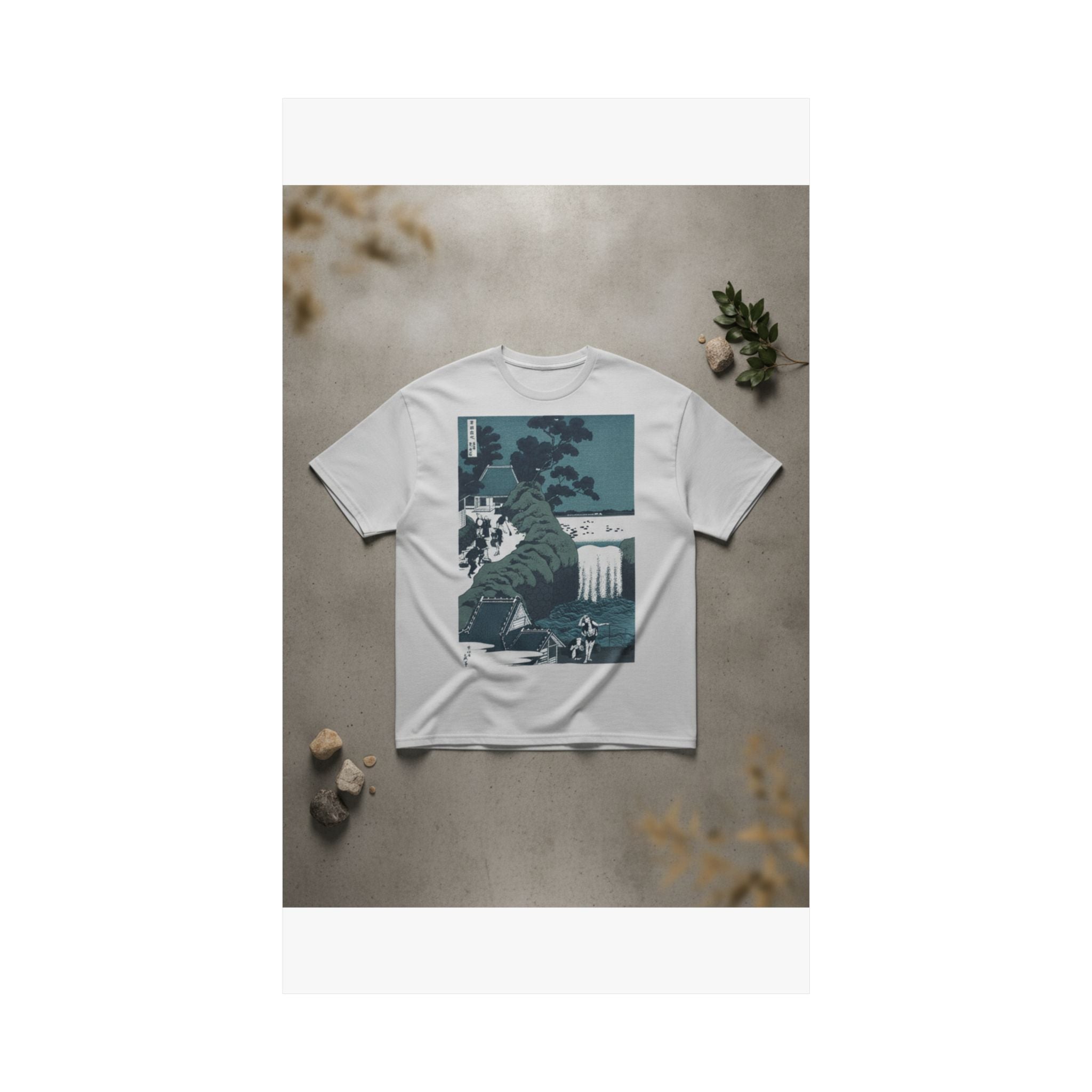 Product Marketing — Fall Of Aoiga Oka, Yedo — Matte Poster