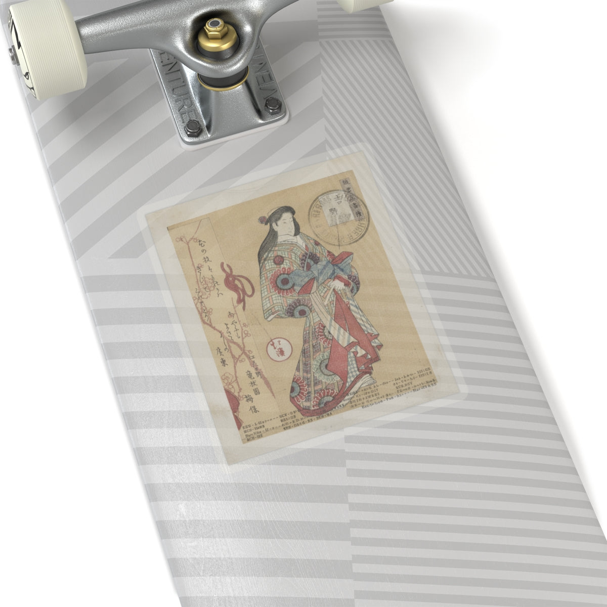 Vintage Bootleg — Figure Of A Woman — Kiss-Cut Sticker