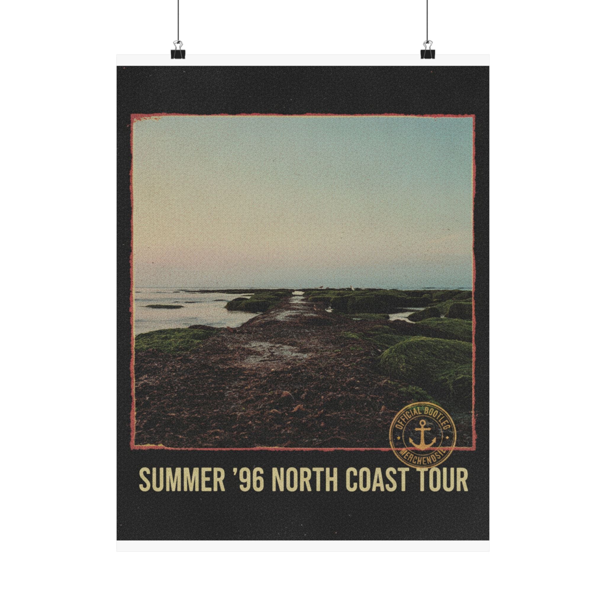 Vintage Bootleg — Beach — Matte Poster