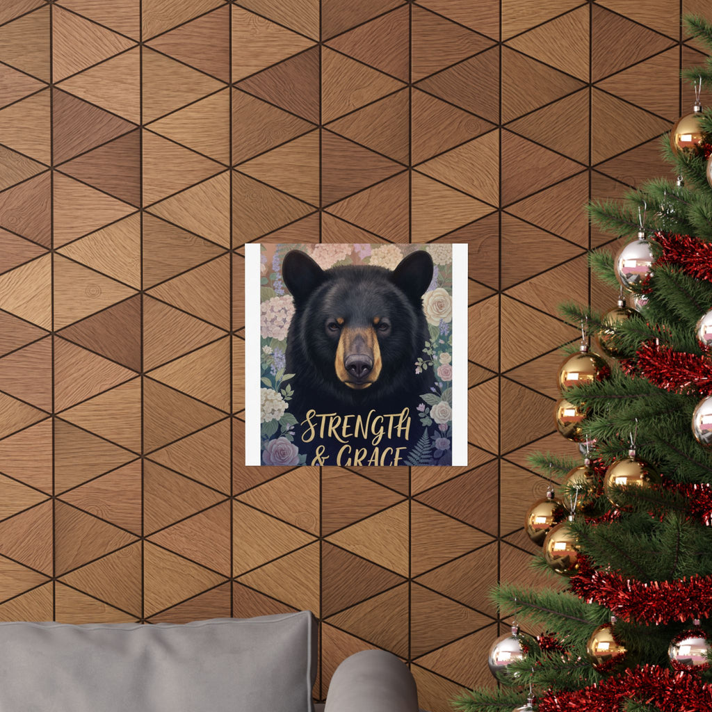 Affirmation — Bear — Matte Poster