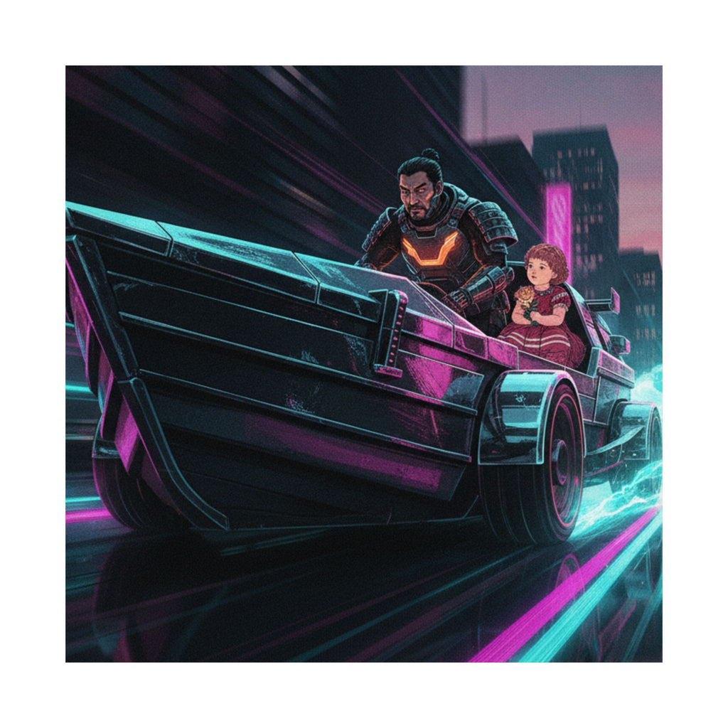 Fast Furious — 'Black Ship' (Kurofune), Illustration From Bugei Kurabu (Literary Club) — Matte Poster