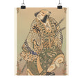 Affirmation — The Actor Nakamura Nakazo As A Warrior — Matte Poster