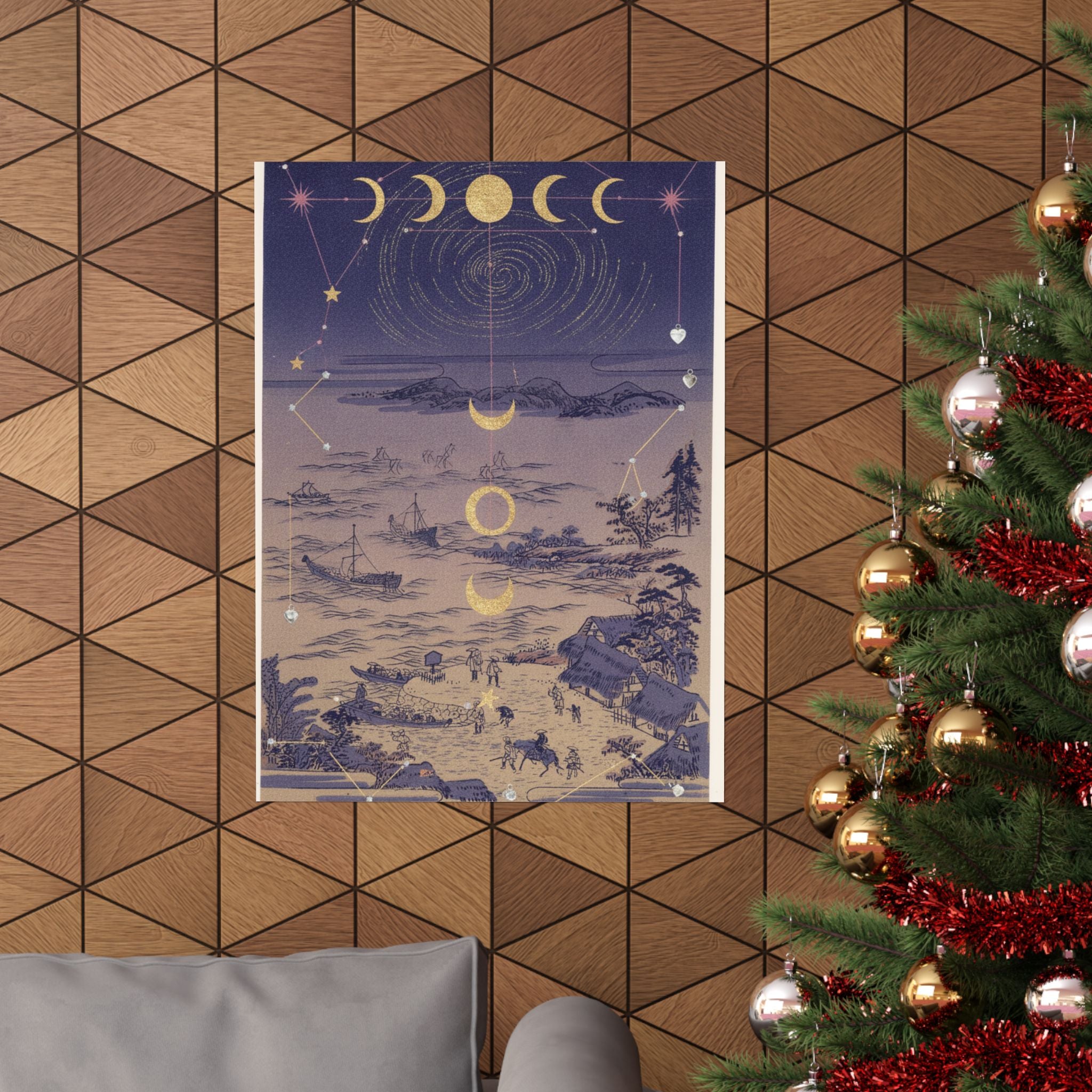 Celestial — Sails Returning To Yahashi — Matte Poster