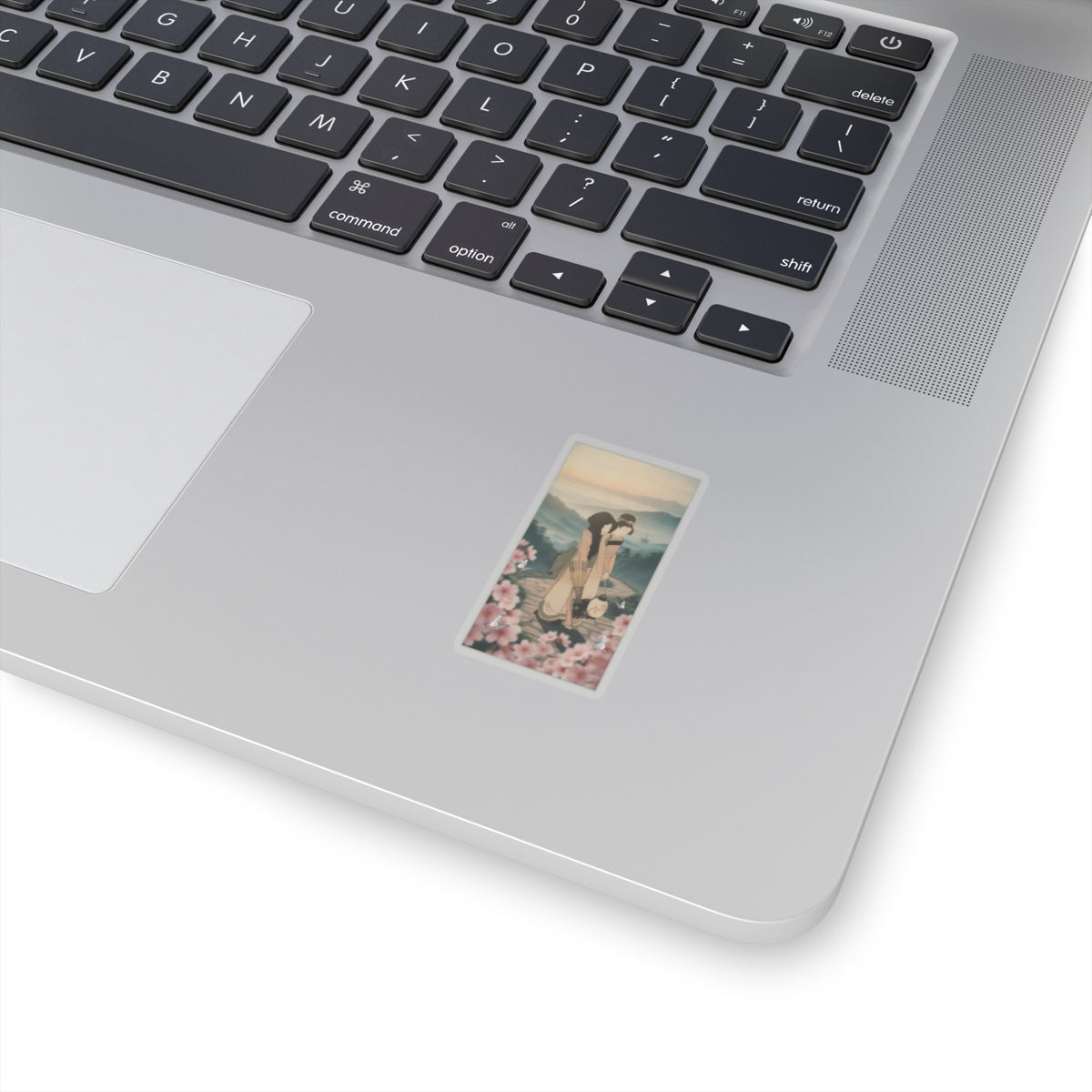 Scenic Nature — “Geisha” From The Series Three Amusements Of Contemporary Beauties (Tōsei Bijin  — Kiss-Cut Sticker