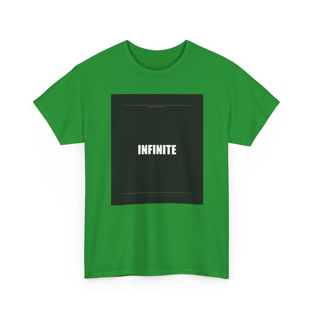 INFINITE Bold Type Charcoal Block Graphic Tee