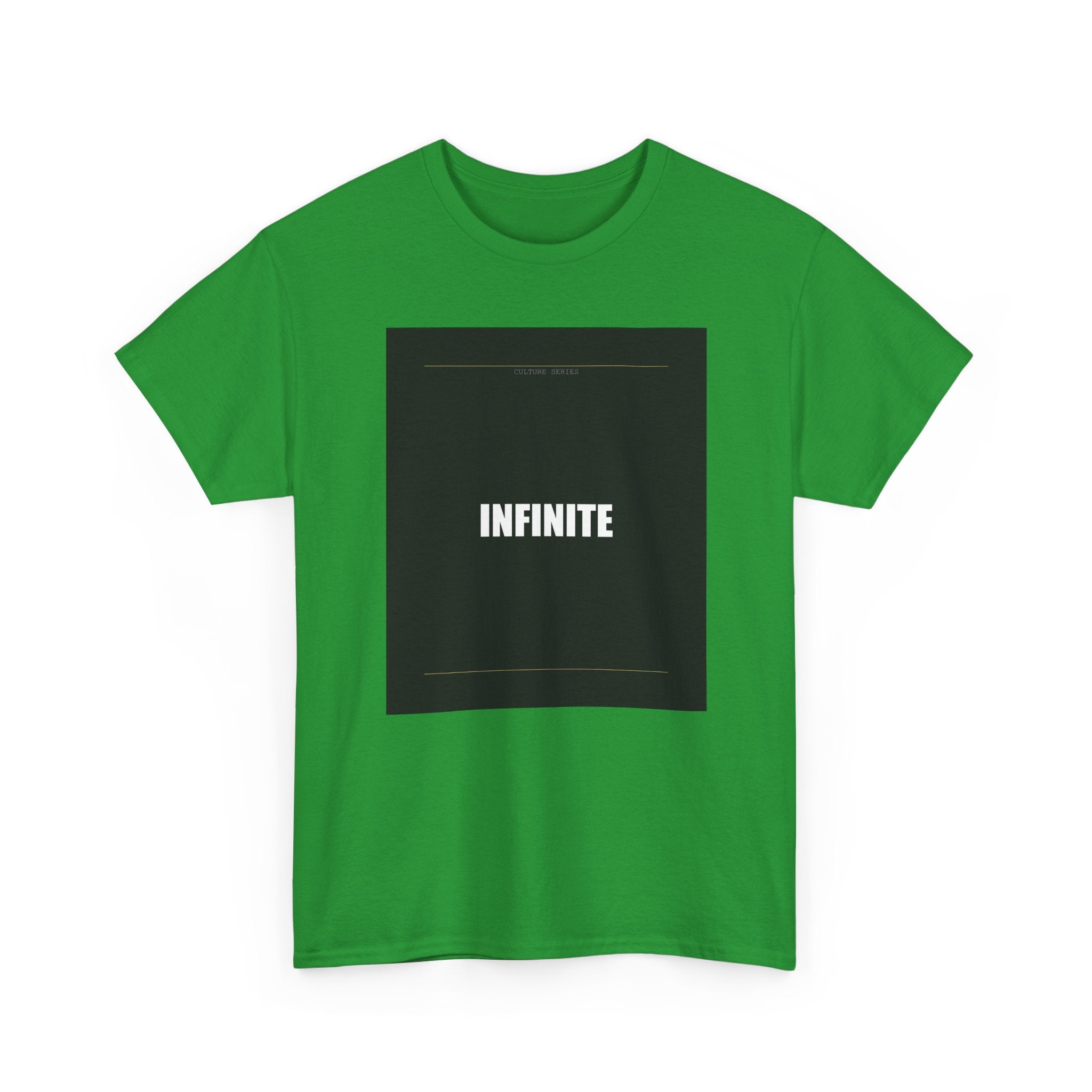 INFINITE Bold Type Charcoal Block Graphic Tee