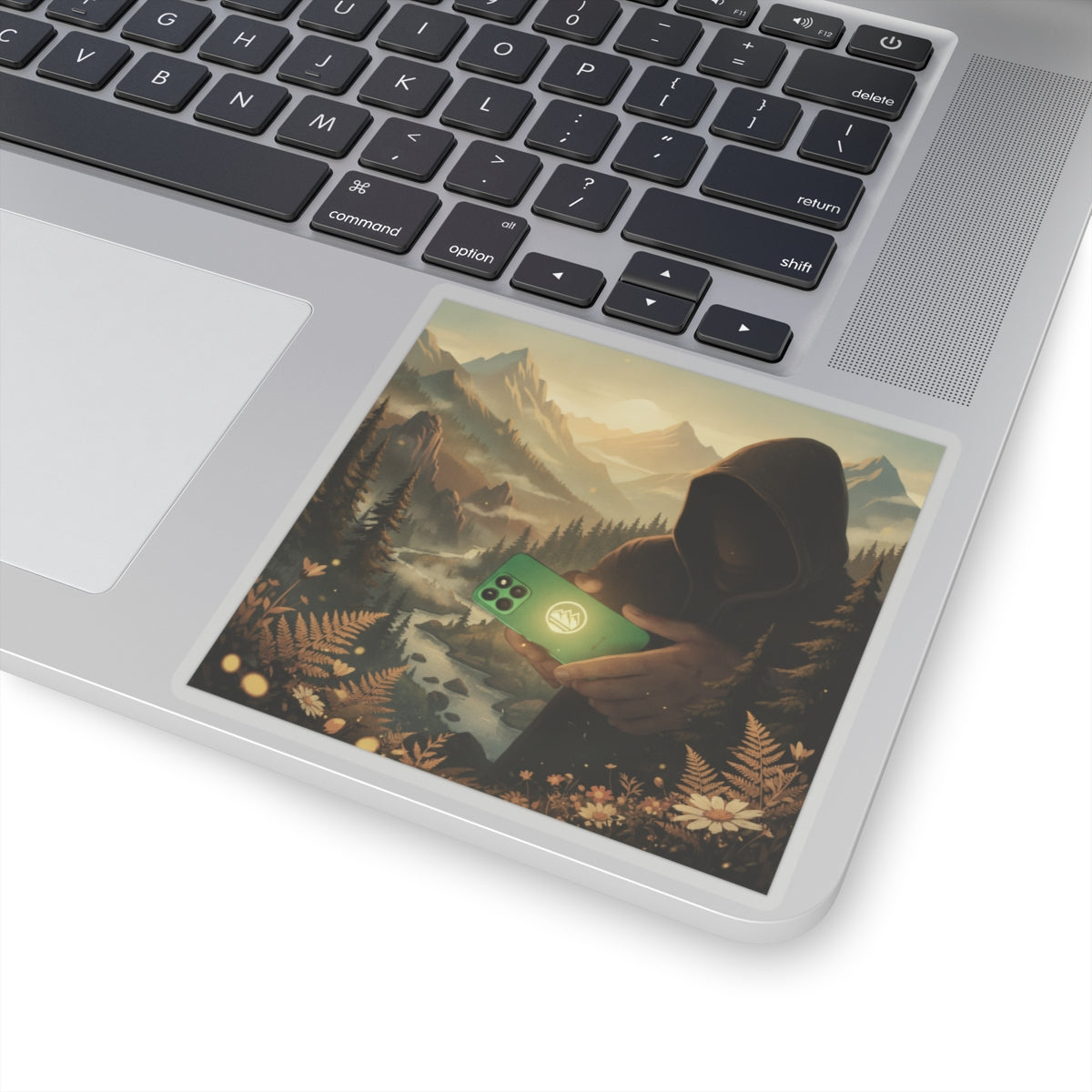 Scenic Nature — Phone — Kiss-Cut Sticker