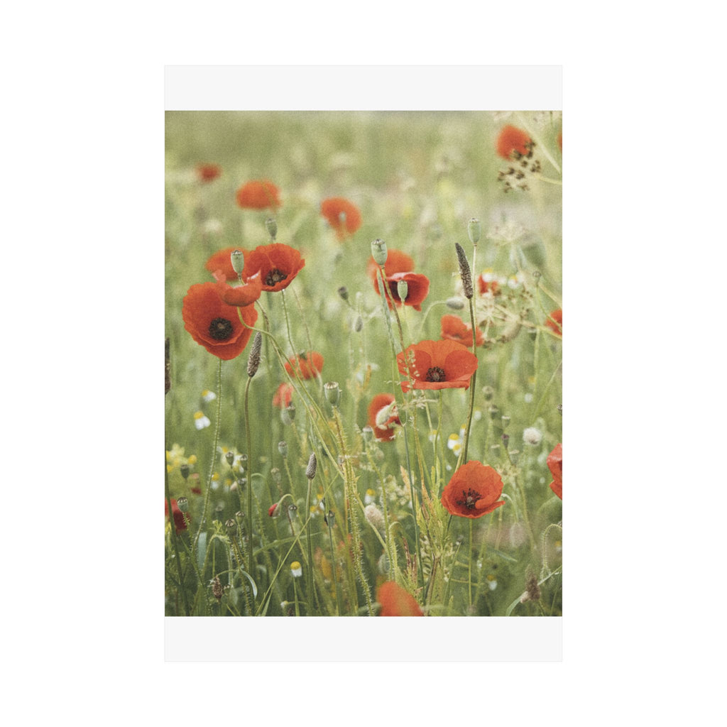 Watercolor — Flower — Matte Poster