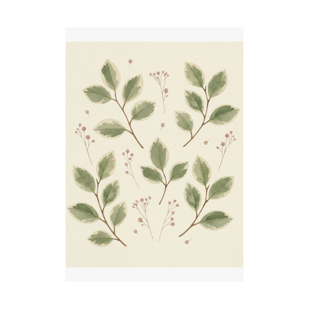 Botanical — Plant — Matte Poster