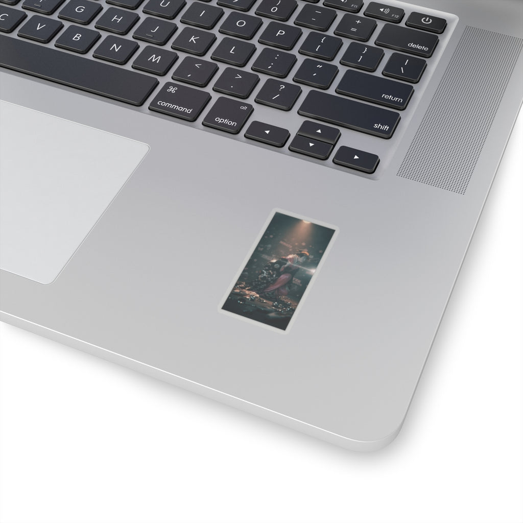 Cinematic — Actor Nakamura Kumetaro Ii As Minato, The Wife Of Yura Hyogonosuke — Kiss-Cut Sticker