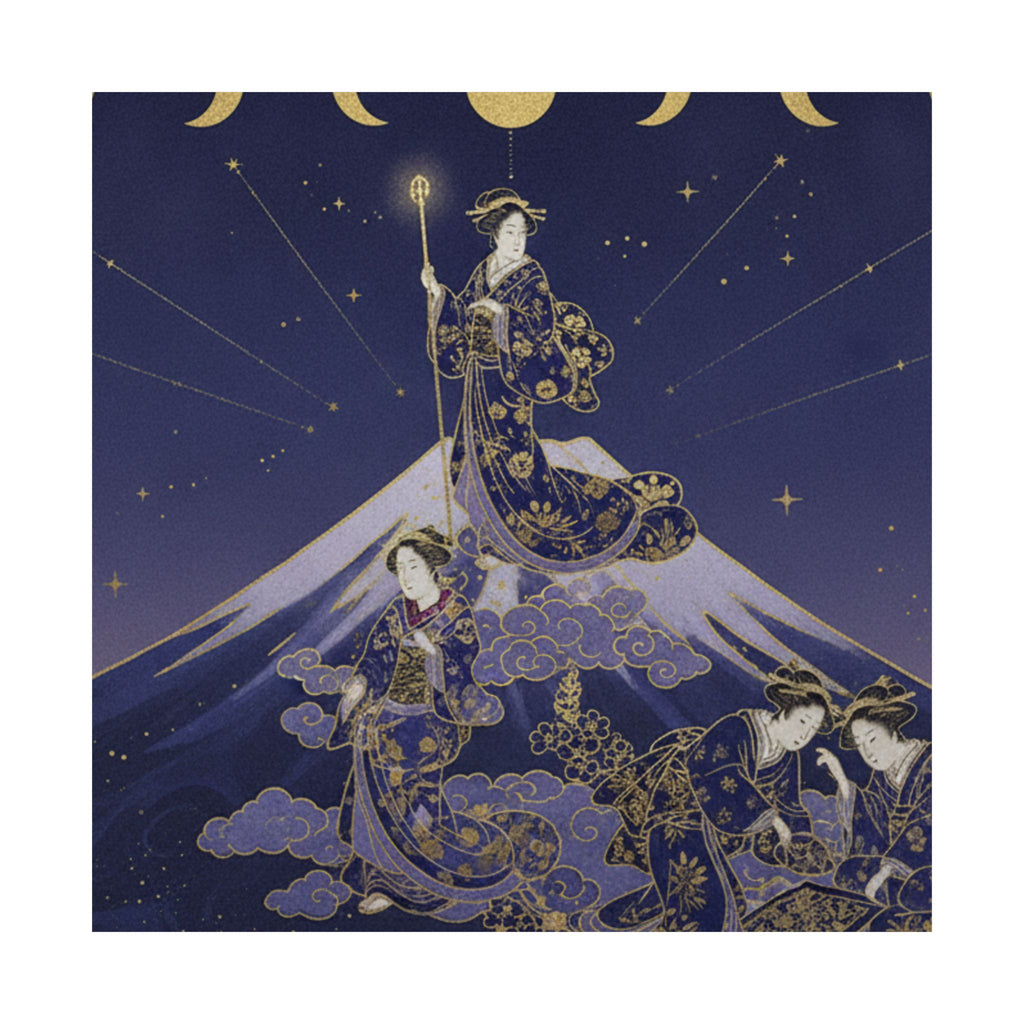 Celestial — Actors [Out Of Costume] Like Mount Fuji [Without Snow] In Summer (Yakusha Natsu  — Matte Poster
