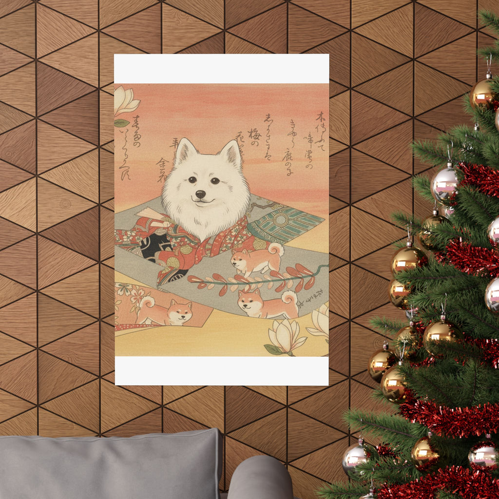 Southern Sunset — Representation Of The Dance-Play "Dōjōji" — Matte Poster