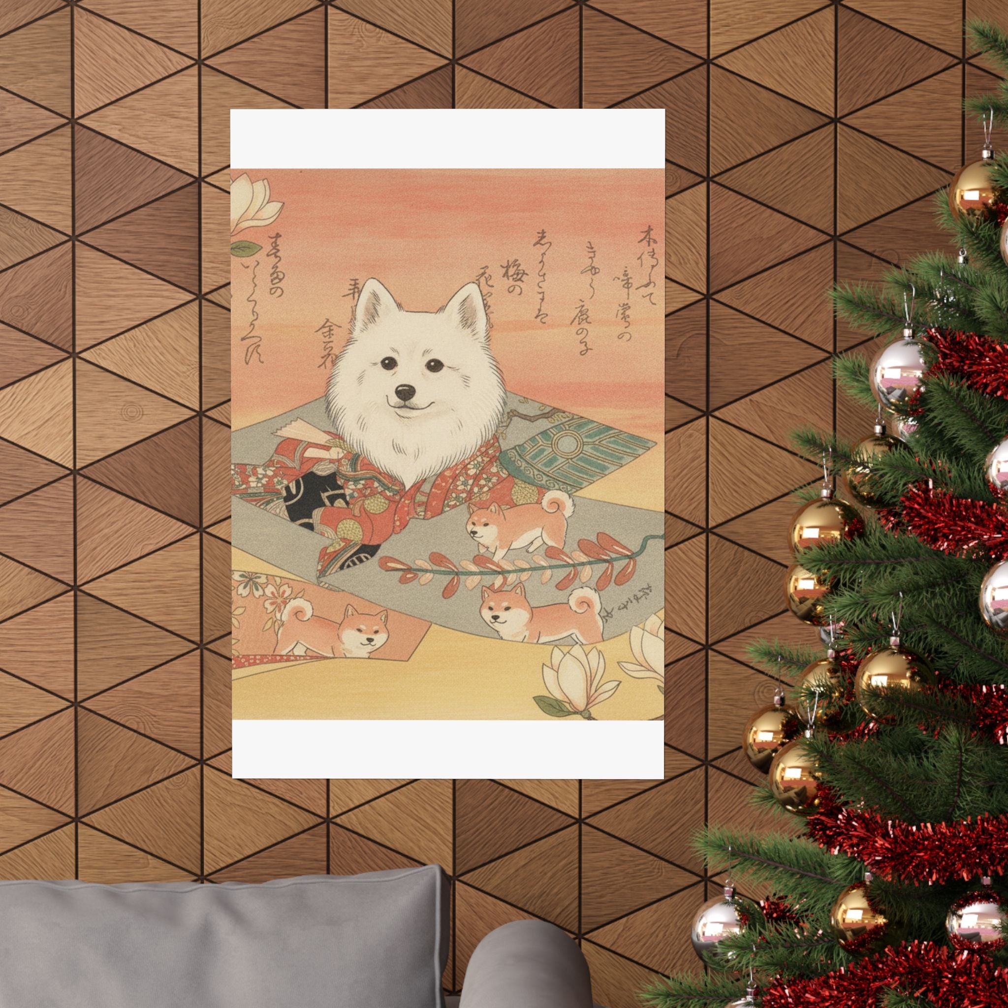 Southern Sunset — Representation Of The Dance-Play "Dōjōji" — Matte Poster