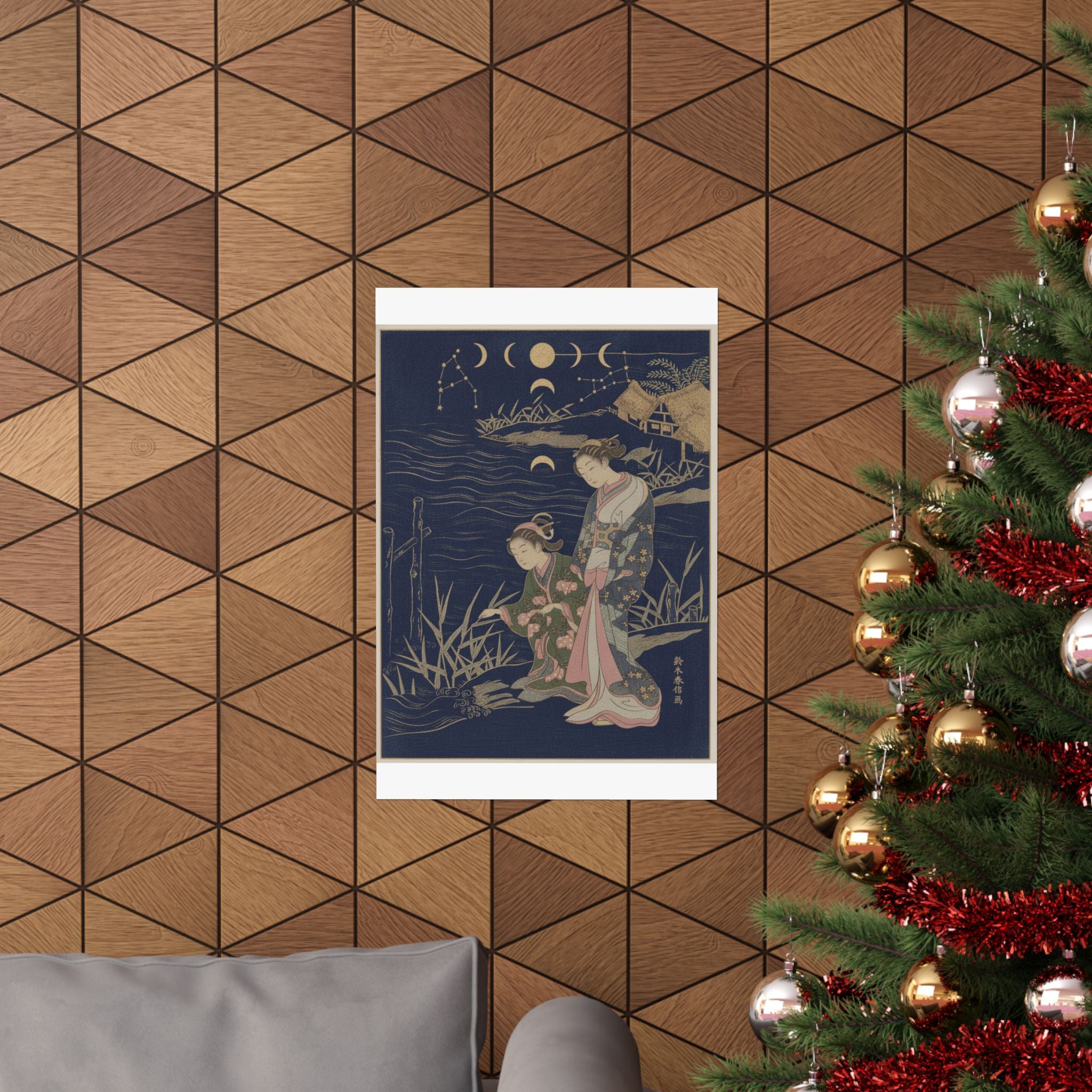 Celestial — Two Young Ladies At The Shore — Matte Poster