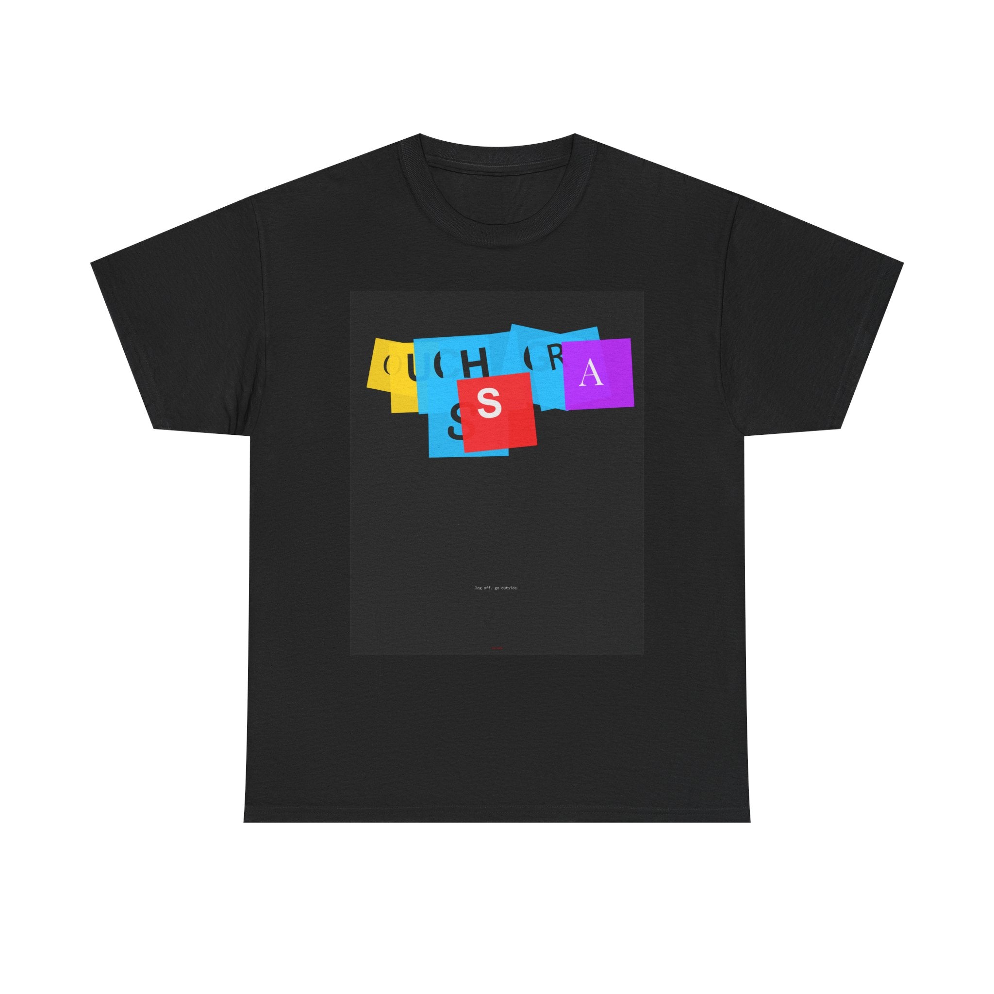 TOUCH GRASS graphic tee by Zukkay