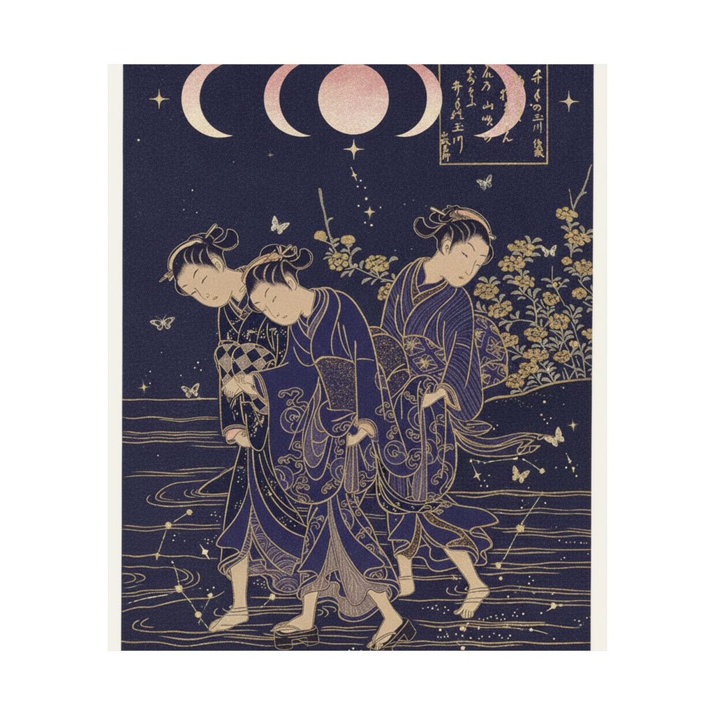 Celestial — The Tama River At Ide, Yamashiro Province — Matte Poster