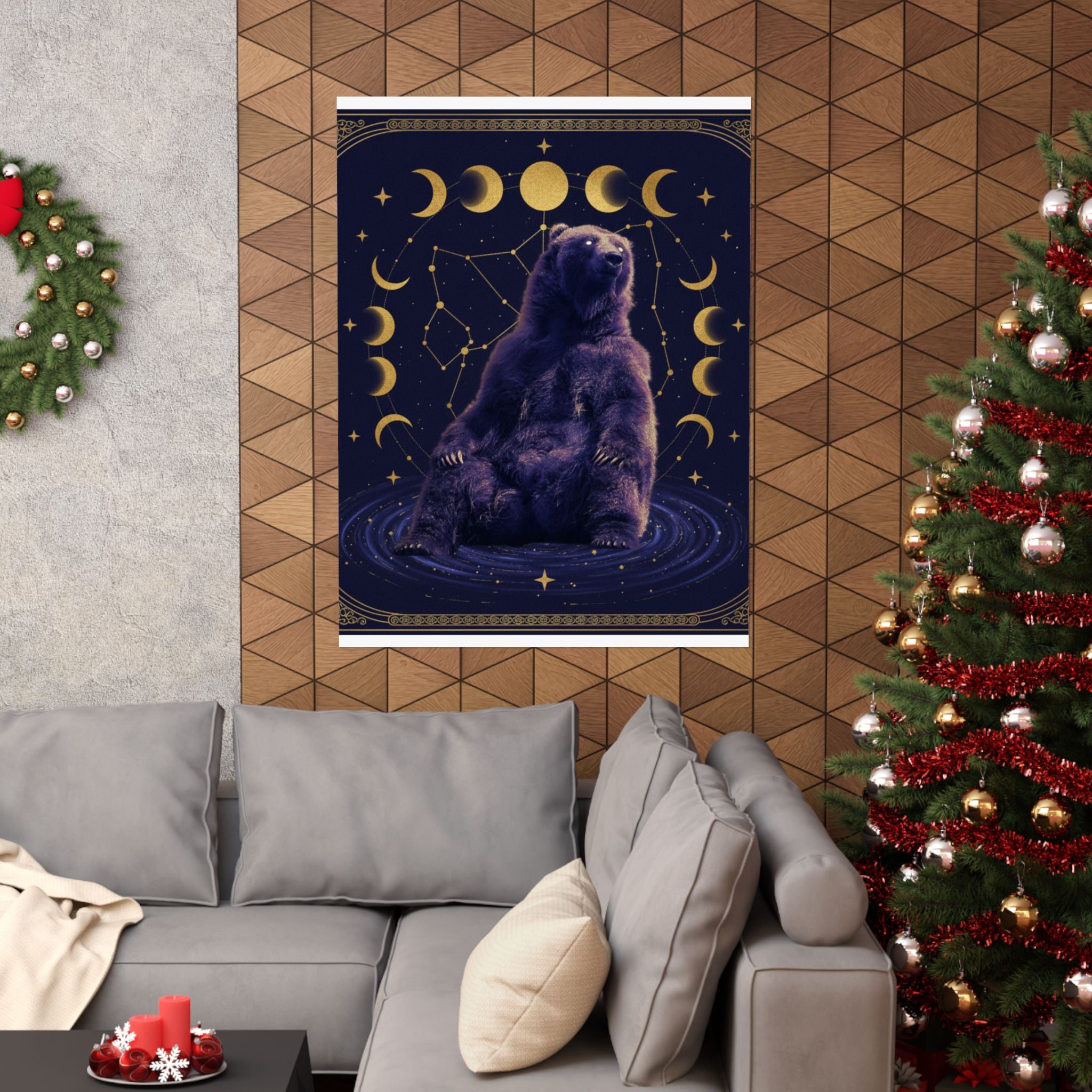 Celestial — Bear — Matte Poster