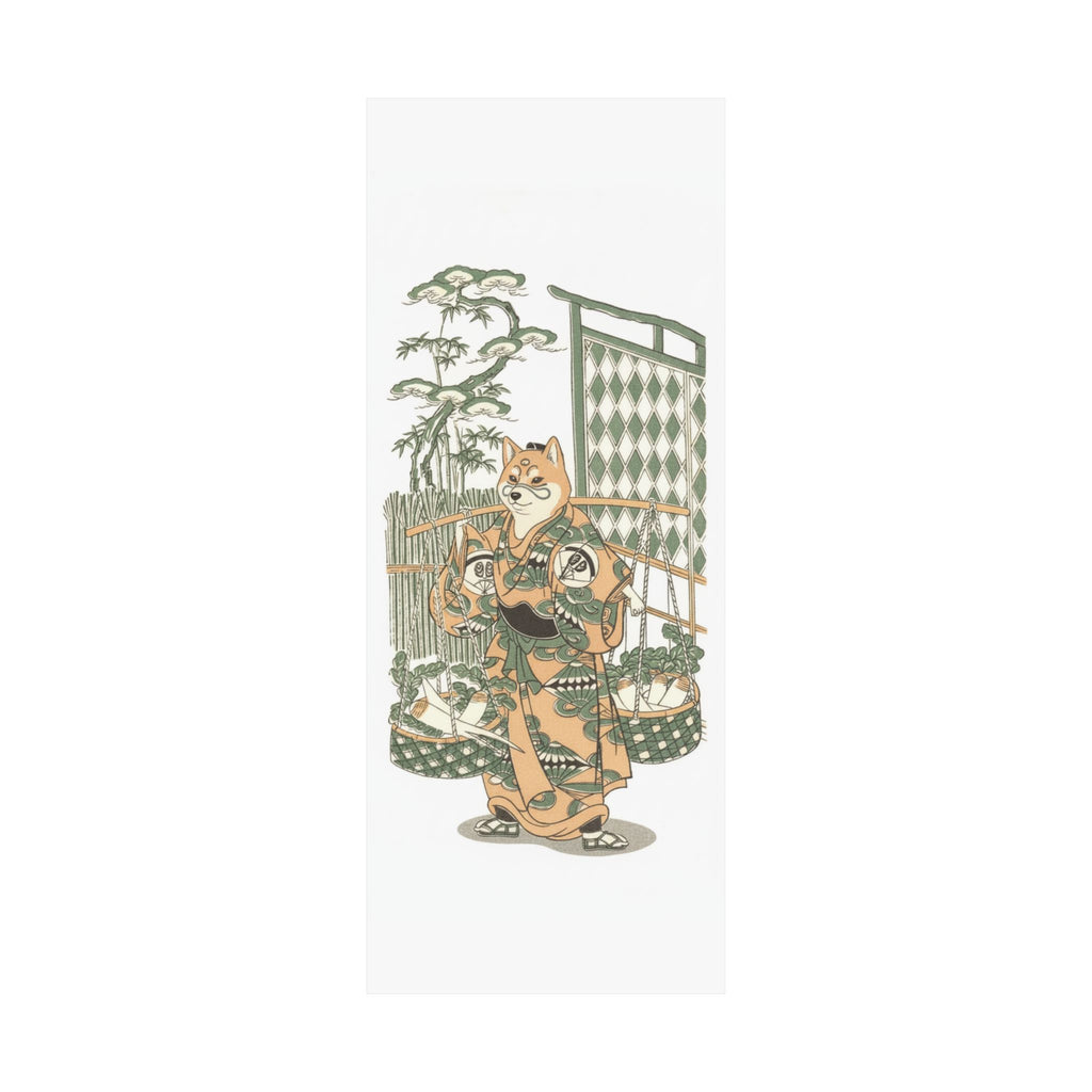 Ecommerce Main — Kabuki Actor Onoe Kikugorō I In The Belle Of Asakusa Temple (Keisei Asakusa No K — Matte Poster