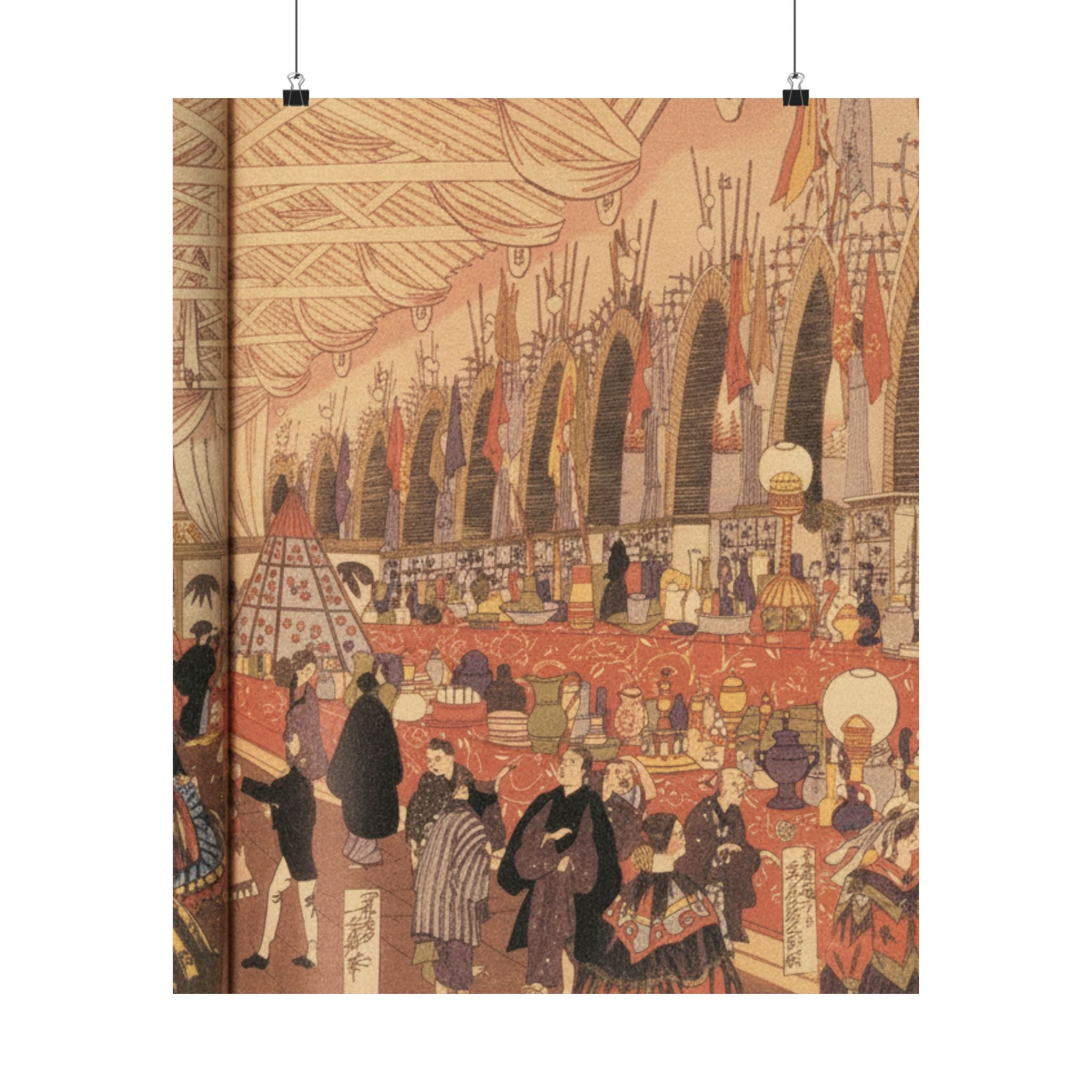Southern Sunset — Picture Of A Prosperous English Trading Firm In Yokohama — Matte Poster