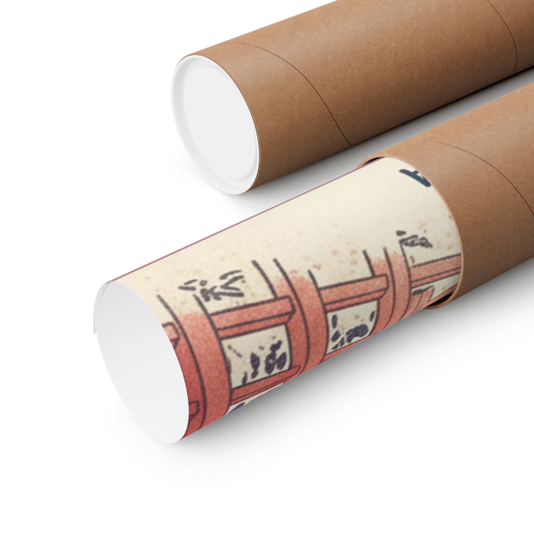 Affirmation — History Of Kamakura: Building Tsurugaoka Hachiman Shrine — Matte Poster