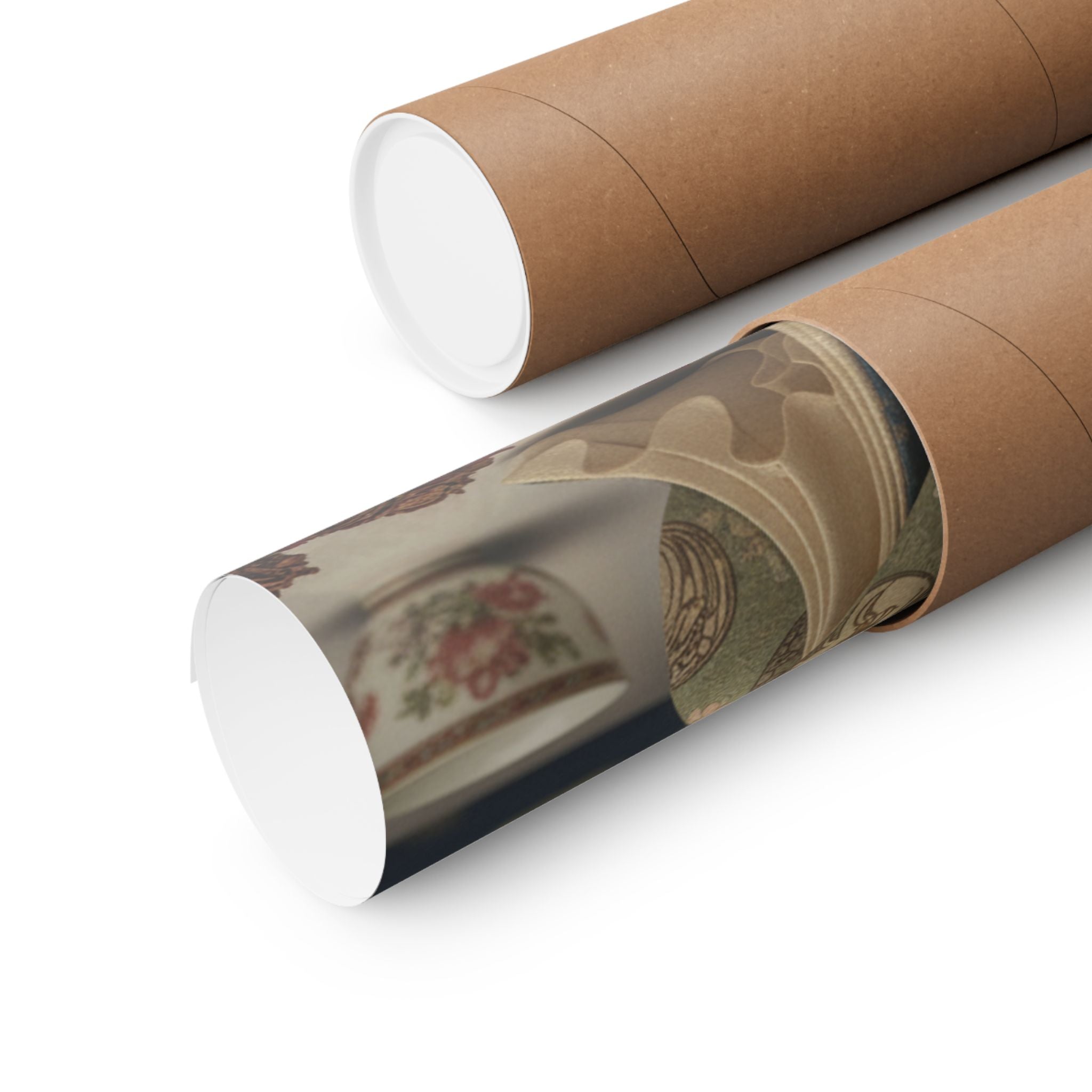 Product Marketing — Konosato Of Takeya Seated, Holding An Incense Burner — Matte Poster