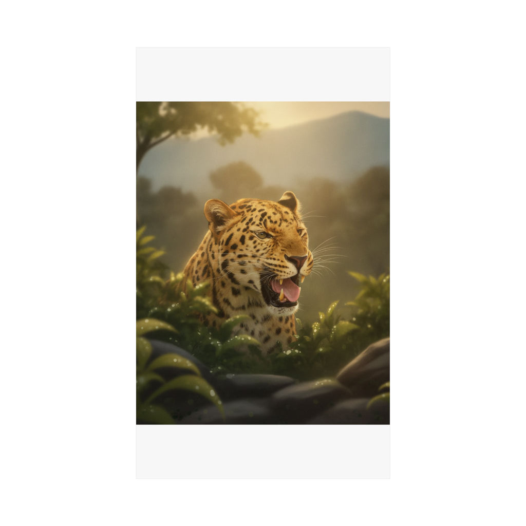 Scenic Nature — Leopard — Matte Poster