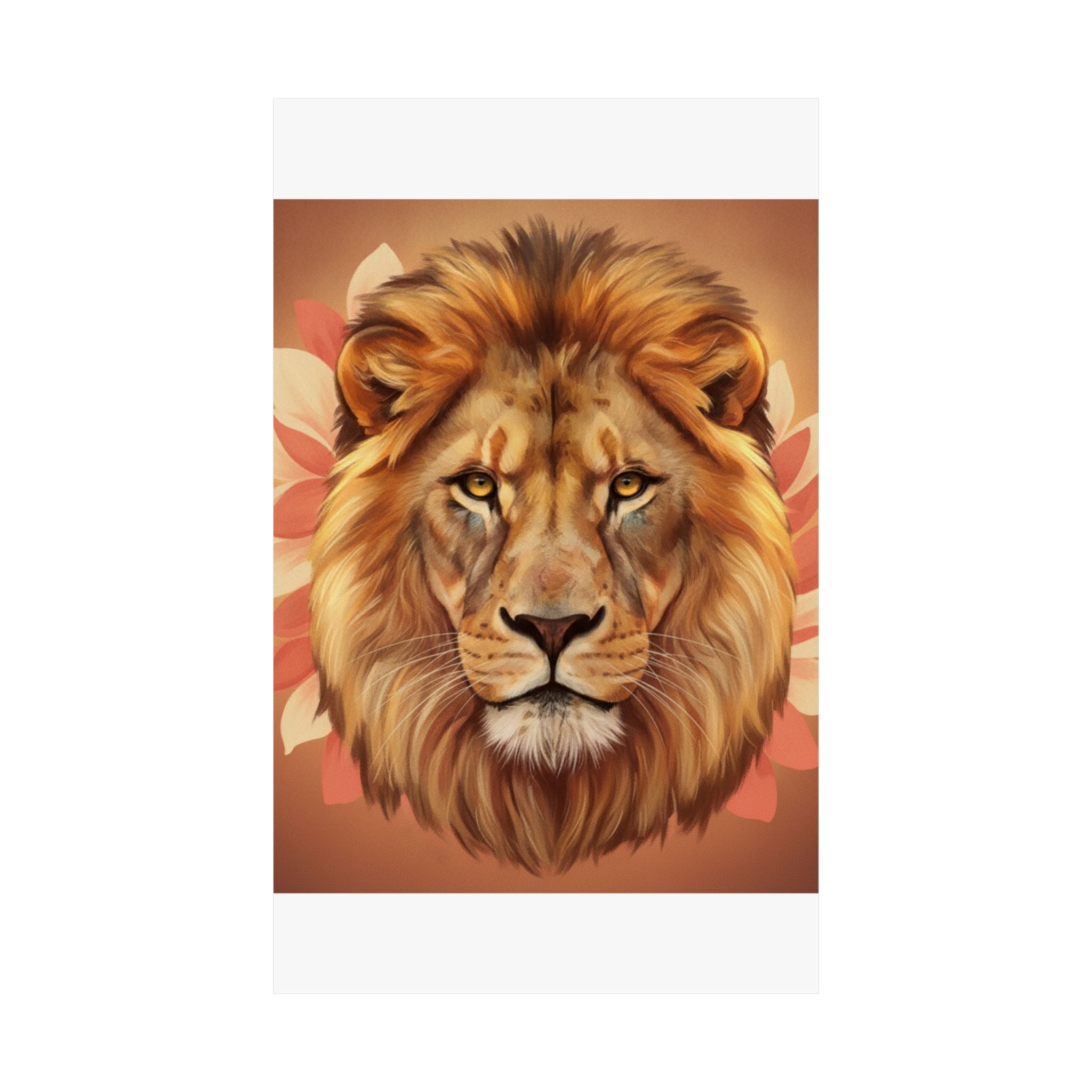 Southern Sunset — Lion — Matte Poster