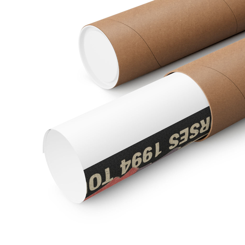 Vintage Bootleg — Scroll Painting Of Horse — Matte Poster