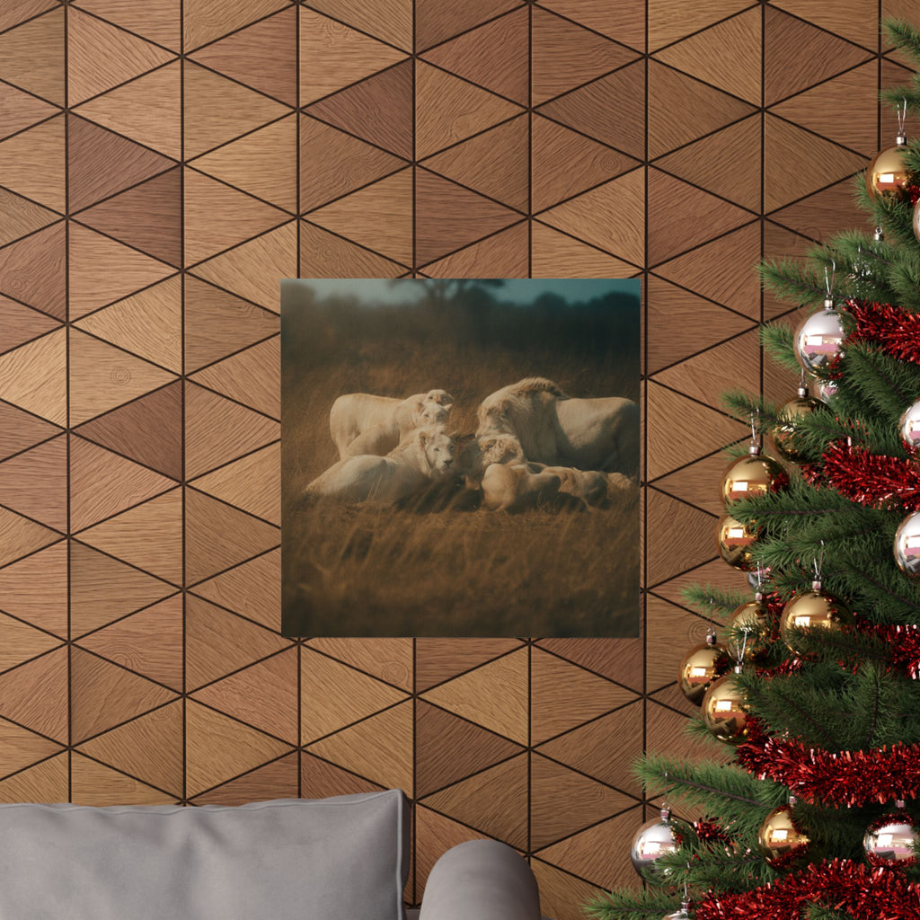 Cinematic — Lion — Matte Poster